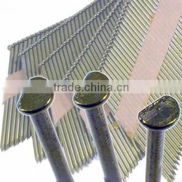 D cliped head paper collated nails for nail gun