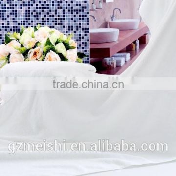 Pure Cotton White Fancy Bath towel For Home or Hotel