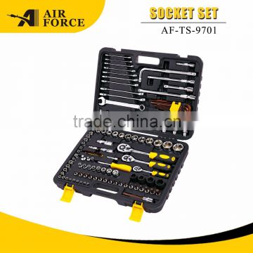 120pcs 1/4"&3/8"&1/2"DR.household combined Socket Wrench Set