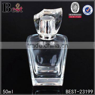 50ml cosmetic packaging custom empty glass perfume bottle with different size&color                        
                                                                                Supplier's Choice