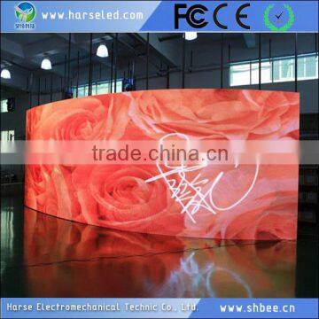 Newest custom-made indoor full color big led display p5