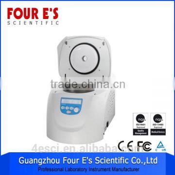 High Speed Refrigerated Micro Centrifuge with aluminium alloy rotor kit