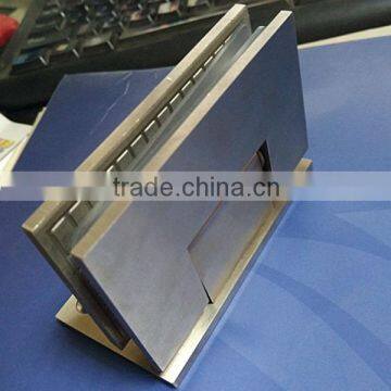 90 Degree With 3 Holes SUS 304 Tempered Glass Door Pivot Hinge/ Shower Door Hinge photo-2