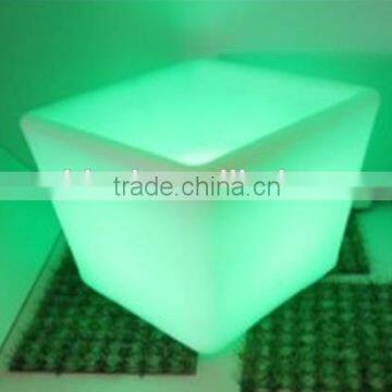 Remote control multi color square LED ice bucket (NJ1938)