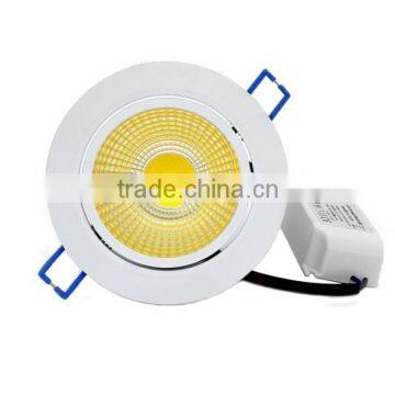 10W round aluminum led ceiling lights sensor motion