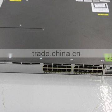 Cisco switches catalyst WS-C3750X-24P-S Gigabit switch Ethernet 10/100 PoE port small medium businesss