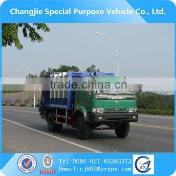 dongfeng household garbage collecting truck, 4*2 garbage compactor truck for sale