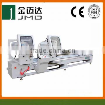 double head miter cutting linear saw machine for aluminum and upvc profile