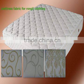 100% polyester knitted jacquard mattress fabric