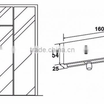 Hardware Patch Fittings Stainless Steel Railing Glass Doors Clamps Fitting