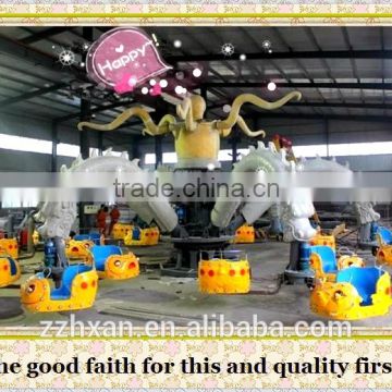 outdoor playground amusement equipment octopus rides for children