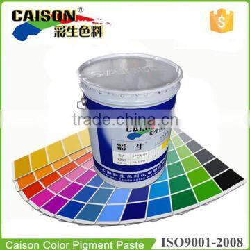 Preparing Pantone colors with Caison pigment paste(16-1541--16-3812)