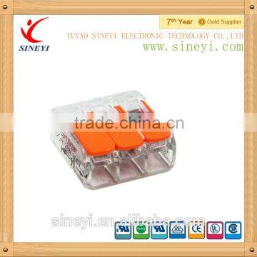 2015 wago new wire connector 3p terminal block