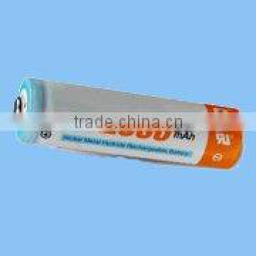 2013 Hot!!Ni-MH rechargeable battery AA2500mAh