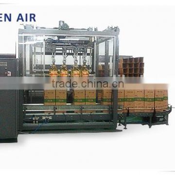 Bottle products packing machine/case packer on promotion