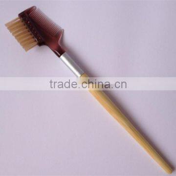 Bamboo Makeup Brush Nylon Hair Combs Eyebrow Pencil Brush