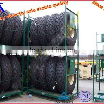 Warehouse Mobile Heavy Duty Truck Tire Storage Post Rack Factory Manufacturor