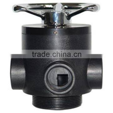 Multi-port valve for sand strainer