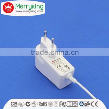 CE UL 11v 12v 13.5v ac/dc adapter with 6-way universal connectors