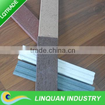 Exterior wall cladding tiles made of ceramic material