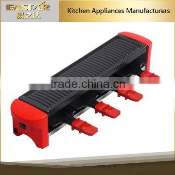 4 Person Raclette Grill Electric Home Use Indoor Raclette Grill photo-2