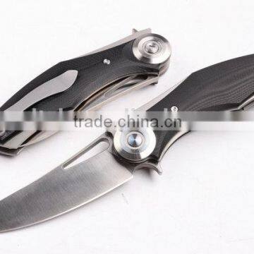 OEM handmade D2 blades hunting knife with black gift box