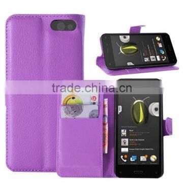 Magnetic PU Leather Wallet Flip Slots Stand Cover Skin Case for Amazon Fire Phone photo-4
