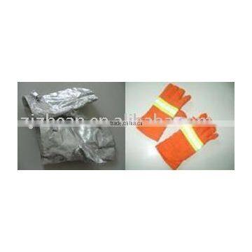 heat insulation glove and fire glove