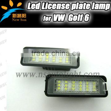 Auto Led License Lamps For Vw Led License Plate Lamp Led Car License Plate Lamp For Golf5 For Golf6