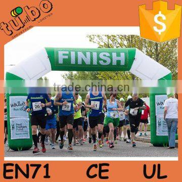 Cheap inflatable finish line arch / outdoor entrance arch designs / inflatable archway for sport