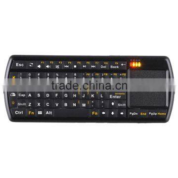 2.4g mini touchpad mouse wireless keyboard for panasonic viera smart tv