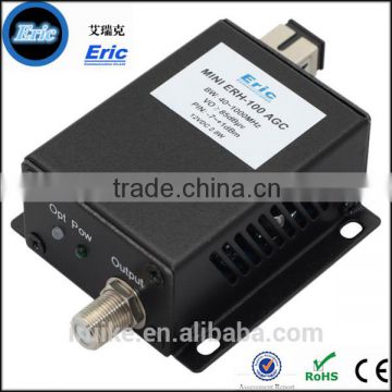 high qualilty China supplier mini indoor optical receiver ERH100 AGC