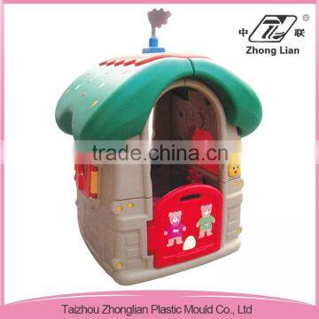 Home school children size interesting kids plastic playhouse