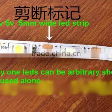 led flexible strip light 3V,5V,6V,9V,12V,24V led strip light