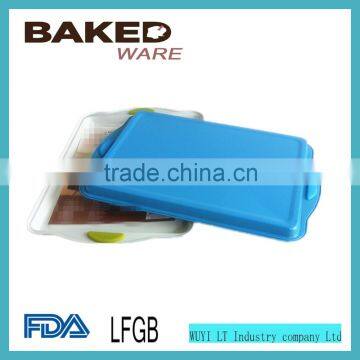 Nonstick Frying Pan Shapes Square Fry Pan With Silicone Handle photo-6