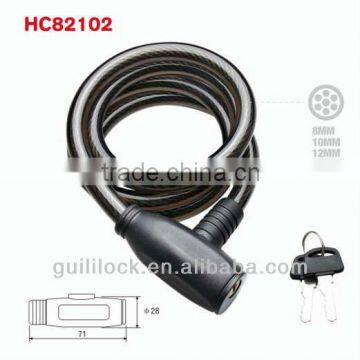 Spiral Cable Lock Bicycle Lock HC82102