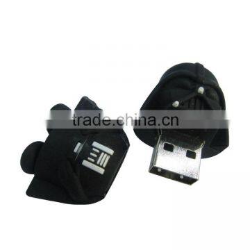 Darth Vader Star Heroes Themed PVC Usb Flash Drive All Popular Models,Custom Promotional Memory Stick With Clear OPP Case photo-2