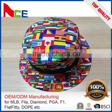 Custom High Quality Plain White Cotton Bucket Hat Blank Bucket Hat photo-2