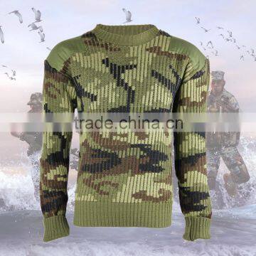 New Woodland Durable Men's Military Winter Sweater Of High Qualtiy
