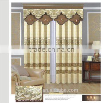 New Polyester Jacquard Curtain Fabric European Jacquard Fabric photo-4