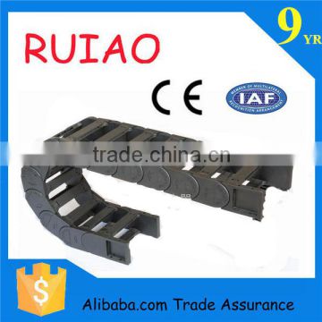 enclosed or openable plastic cable carrier energy chain cable drag chain