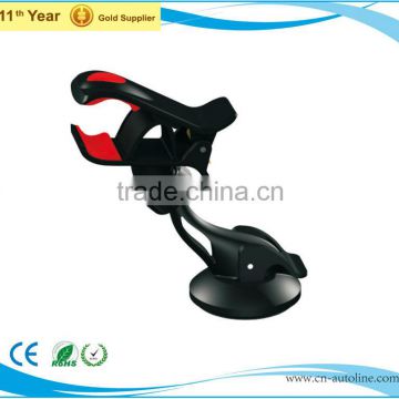 Clamp car mount for Mobile phone with suction