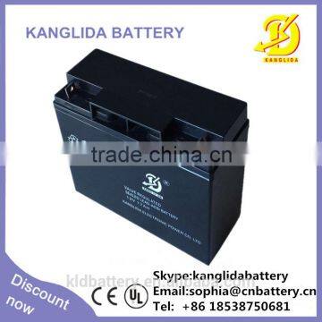 maintenance free valve-regulated deep-cycle battery 12v17ah