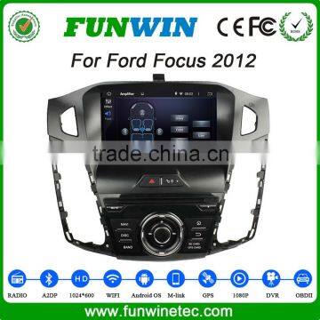 Funwin HD 1024*600 Android Car Radio For Ford Focus 2012 car dvd player with Wifi 3G