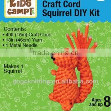 Craft paracord kit Squirrel diy kit