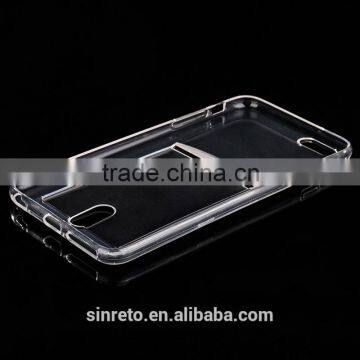 Wholesale card slot transparent soft tpu phone cases for iPhone 6