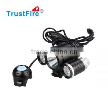 TrustFire D003 3pcs cree xm-L2 leds 2100 lumens bike light with 18650 battery