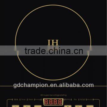 black crystal cheap price cooking appliances touch control induction cooktop