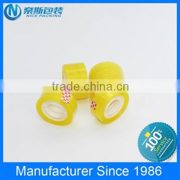 High adhesion factory price adhesive cartoon stationery tape, bopp stationery tape