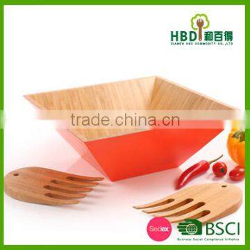 Orange Color Salad Bowl photo-3